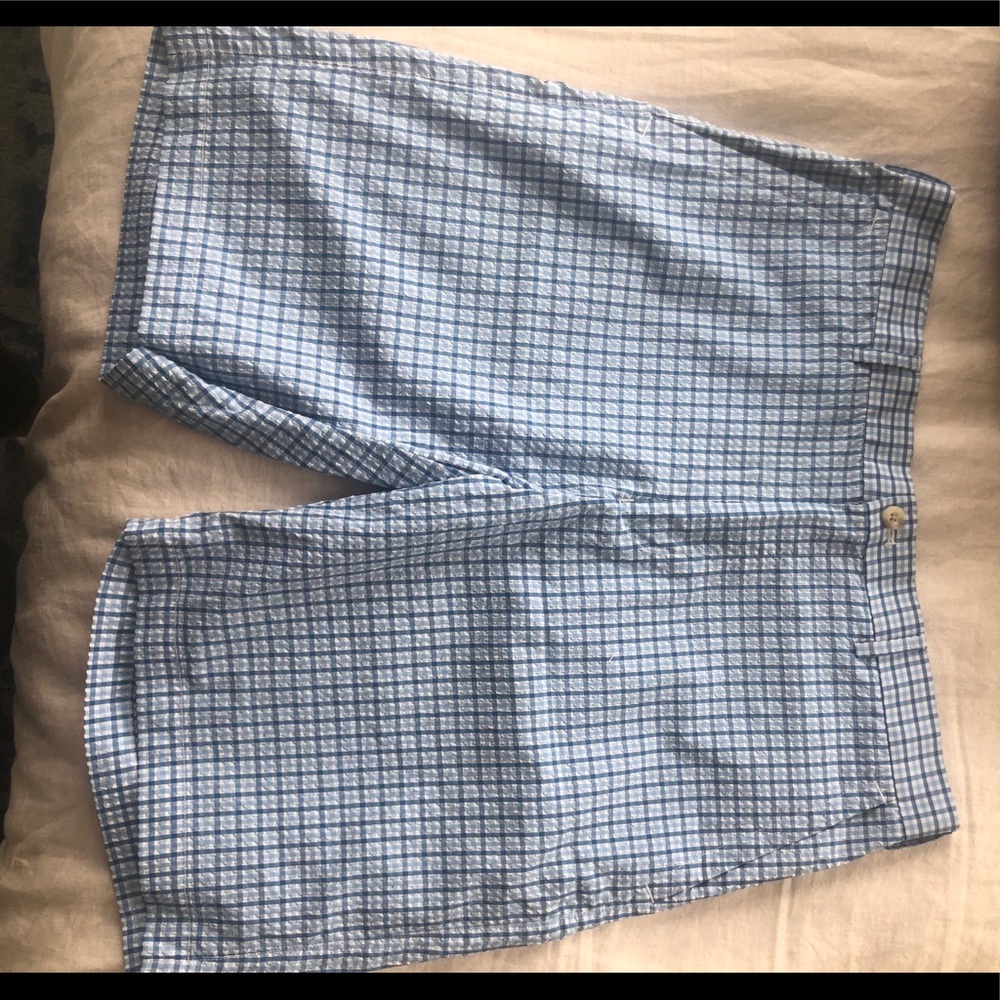 Peter Millar Check Shorts